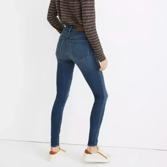 Madewell 10" Roadtripper Jeans in Playford Wash 28 Tall - Picture 4 of 9